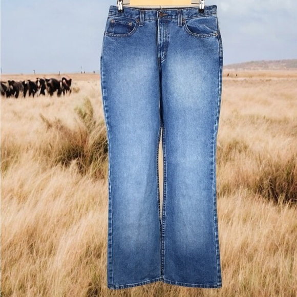 Jordache Women’s Vintage Light Wash Bootcut Jeans – Size 10 - Picture 8 of 9